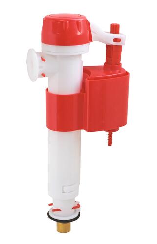 Mécanisme complet WC - Soupape à double poussoir à câble   Robinet flotteur